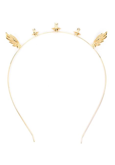 Gold  Cassendra Alice hair band Vivienne westwood - women